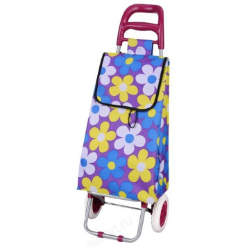 Сумка-тележка Рыжий кот 093540 А204 Васильки