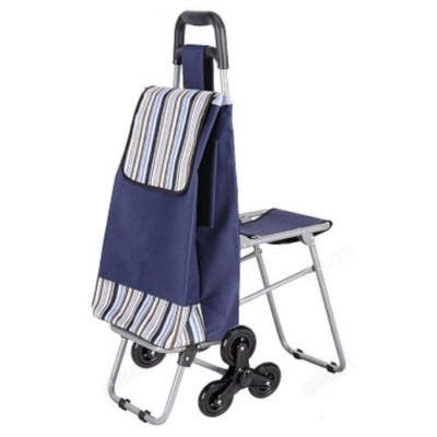 Сумка-тележка Рыжий кот 093561 С302 Полоски