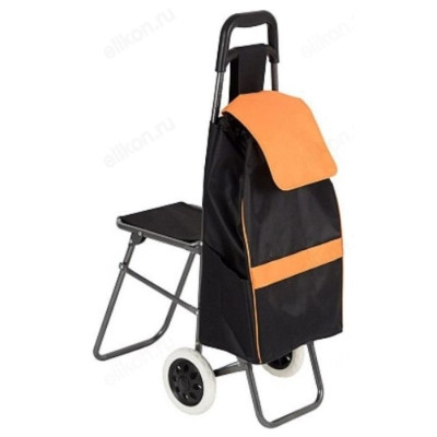 Сумка-тележка Рыжий кот 093580 С201 с карманами