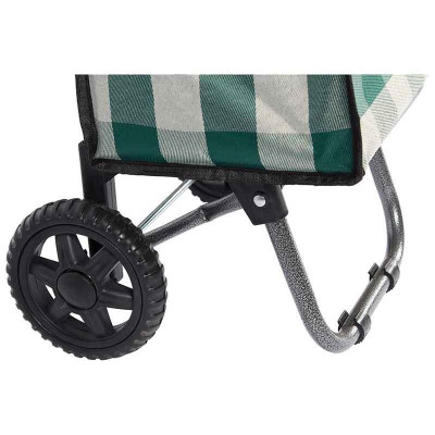 Сумка-тележка Рыжий кот 093581 D-203 GREEN-1