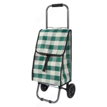 Сумка-тележка Рыжий кот 093581 D-203 GREEN