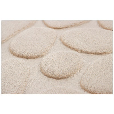 Коврик для ванной 'Stone' 40х60см, цвет - бежевый РЫЖИЙ КОТ 102514-2