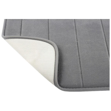 Коврик для ванной 'Cozy' 40х60см, цвет - серый РЫЖИЙ КОТ 102515-1