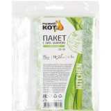 Пакет с ЗИП-замком с рисунком, ZB-18 "Рыжий кот" 102848