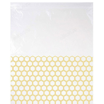 Пакет с ЗИП-замком с рисунком, ZB-8 Рыжий кот 102849-1