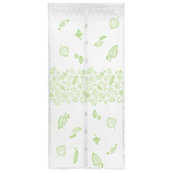 Сетка антимоскитная на магнитах ' Капутомоскито' (100х210см, дизайн Листья) РЫЖИЙ КОТ 103710