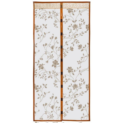 Сетка антимоскитная на магнитах ' Капутомоскито' (100х210см, дизайн Цветочный узор) РЫЖИЙ КОТ 103711