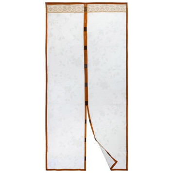 Сетка антимоскитная на магнитах ' Капутомоскито' (100х210см, дизайн Цветочный узор) РЫЖИЙ КОТ 103711-1