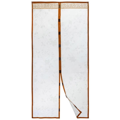 Сетка антимоскитная на магнитах ' Капутомоскито' (100х210см, дизайн Цветочный узор) РЫЖИЙ КОТ 103711-2