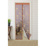 Сетка антимоскитная с вышивкой на магнитах ' Капутомоскито' (100х210см) РЫЖИЙ КОТ 103715