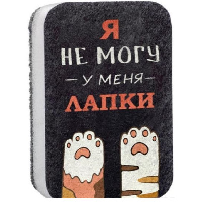 Губка для посуды KS-02 Рыжий кот 104455