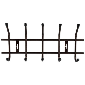 Вешалка настенная Gancio 5 крючков бронза РЫЖИЙ КОТ 104848