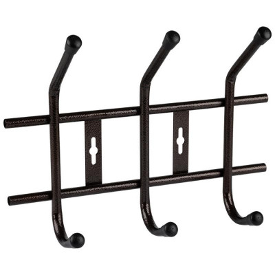 Вешалка настенная Gancio 3 крючка бронза РЫЖИЙ КОТ 104849-1