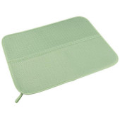 Коврик для сушки посуды Skandi зеленый 45х35см РЫЖИЙ КОТ 105024