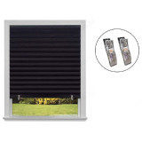 Штора-плиссе самоклеющаяся Рыжий кот Skandi 90*180см черный 105047