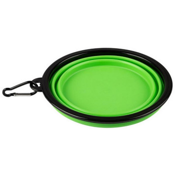 Миска складная силиконовая для животных 1000мл РЫЖИЙ КОТ 105323-1