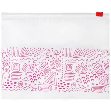 Пакет слайдер 30,5*25см 15шт Рыжий кот 105520