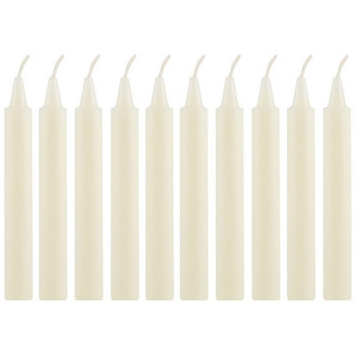 Свечи хозяйственные (10шт) высота 18см РЫЖИЙ КОТ 105740