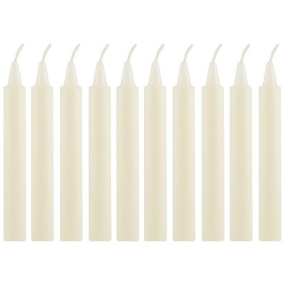 Свечи хозяйственные (10шт) высота 18см РЫЖИЙ КОТ 105740