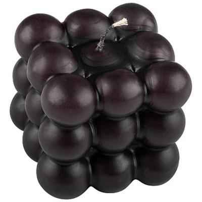 Свеча 'Неокуб' 60*60мм черная РЫЖИЙ КОТ 105757