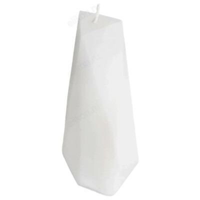 Cвеча Кристалл 50х130мм 105758 белая-1