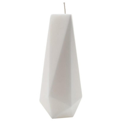 Cвеча Кристалл 50х130мм 105758 белая