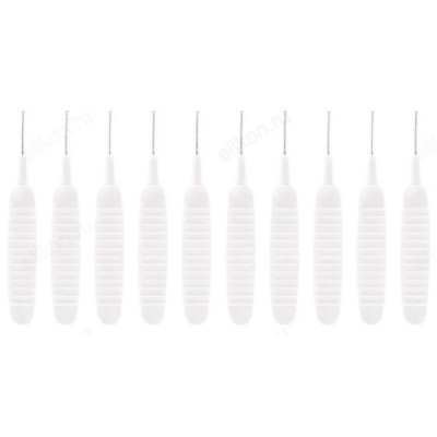 Щетка для чистки душевой лейки 10шт Рыжий кот 105790