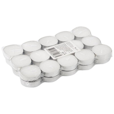 Свечи чайные 30шт РЫЖИЙ КОТ 106117-2