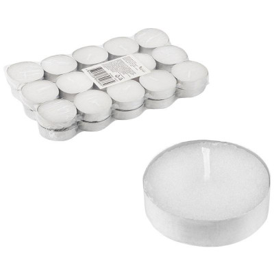 Свечи чайные 30шт РЫЖИЙ КОТ 106117