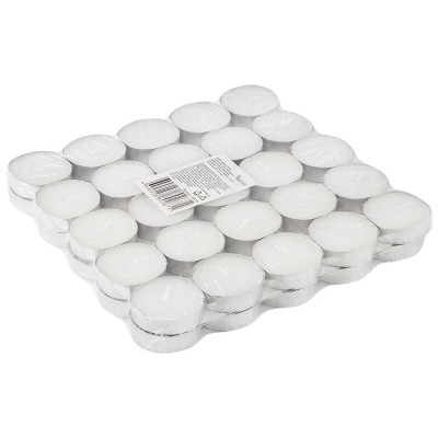 Свечи чайные 50шт РЫЖИЙ КОТ 106118-2