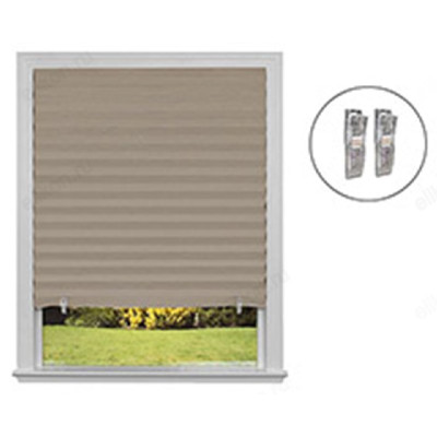 Штора-плиссе самоклеющаяся Рыжий кот Skandi 60*180см серый 106247