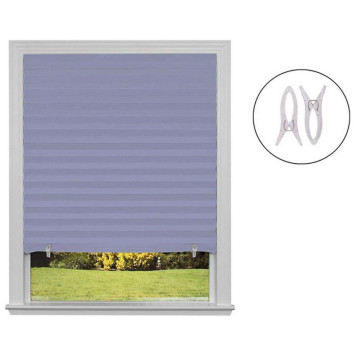 Самоклеящиеся шторы-плиссе 'Skandi', 90х180см, цвет голубой РЫЖИЙ КОТ 106823