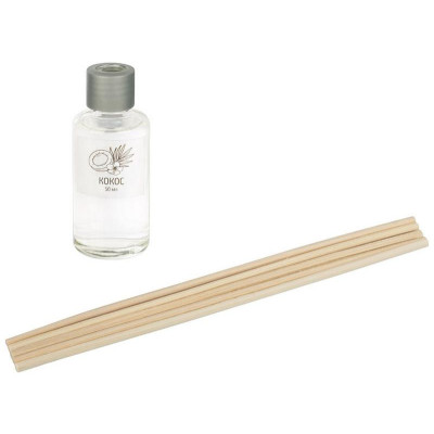 Диффузор для дома с палочками 'Кокос' 50мл РЫЖИЙ КОТ 107512-3