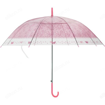 Зонт-трость BASIC 90см ЭВА 107551 розовый-1