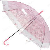 Зонт-трость BASIC 90см ЭВА 107551 розовый