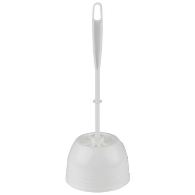 Ершик для унитаза BEROSSI "Aqua" 107671 белый (088381)