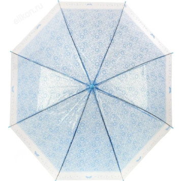 Зонт-трость BASIC 90см ЭВА 107777 голубой-1