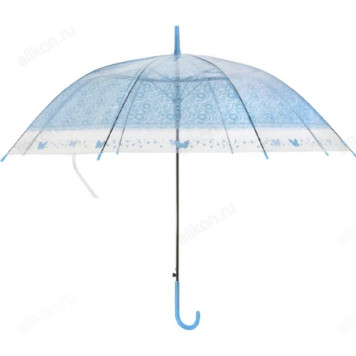 Зонт-трость BASIC 90см ЭВА 107777 голубой-2