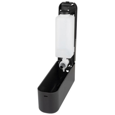 Диспенсер для жидкого мыла нажимной настенный B0922, цвет черный РЫЖИЙ КОТ 107870-3