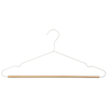 Набор вешалок металлических с деревянной перекладиной 'Винтаж' (5шт) РЫЖИЙ КОТ 107895-2