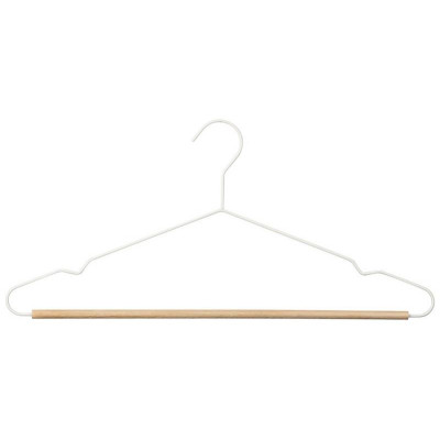 Набор вешалок металлических с деревянной перекладиной 'Винтаж' (5шт) РЫЖИЙ КОТ 107895-2