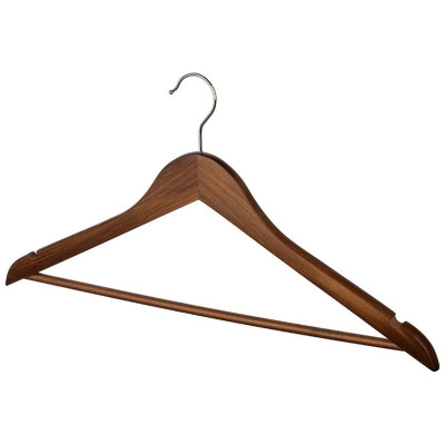 Вешалка-плечики дерево набор 5шт Рыжий кот 107912 темно-кор.-4