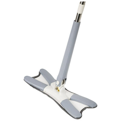 Швабра с отжимом Рыжий кот MOP-X Light микрофибра 107930-4