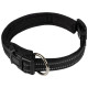 Ошейник для собак регулируемый светоотражающий (38-47см) черный РЫЖИЙ КОТ 108057