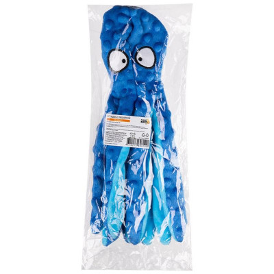 Игрушка для собак с пищалкой Осьминог РЫЖИЙ КОТ 108060-3