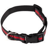 Ошейник для собаки со светоотражающим элементом (до 400мм) РЫЖИЙ КОТ 108061