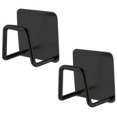 Держатель для губки BHB-6, 5х5х3см (нерж.) цвет черный, 2шт РЫЖИЙ КОТ 108197