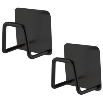 Держатель для губки BHB-6, 5х5х3см (нерж.) цвет черный, 2шт РЫЖИЙ КОТ 108197