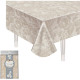 Скатерть ПВХ " Перспектива" Лён (108229) 6364