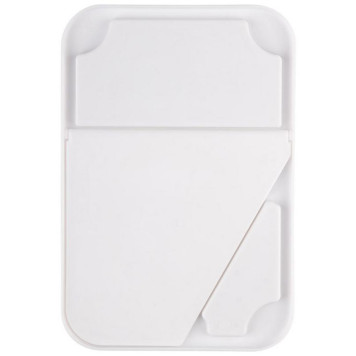 Зеркало косметическое настольное 14х20см, цвет белый РЫЖИЙ КОТ 108713-3